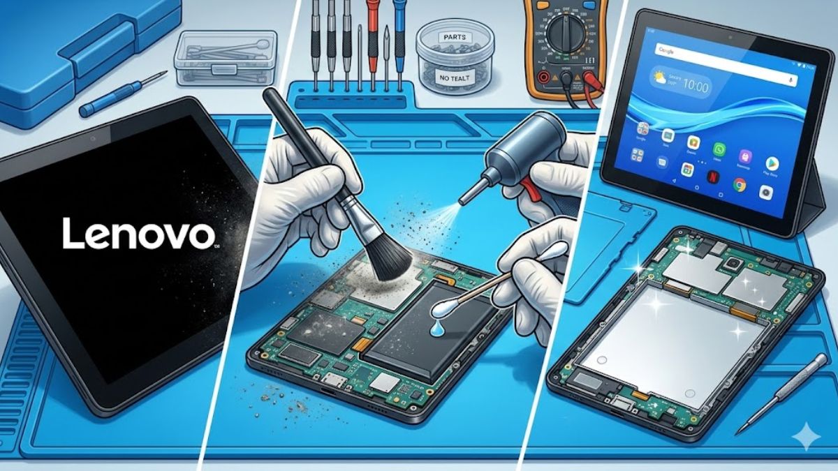 Vệ sinh kỹ máy tính bảng