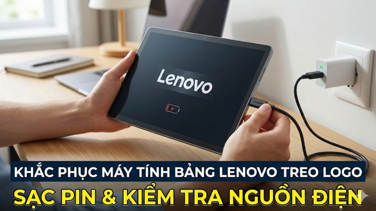 Sạc pin và kiểm tra nguồn điện