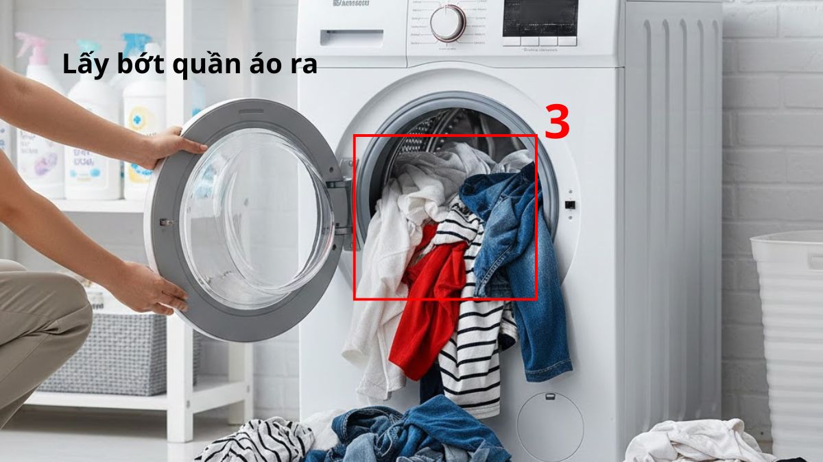 Kiểm tra kỹ tải lượng quần áo