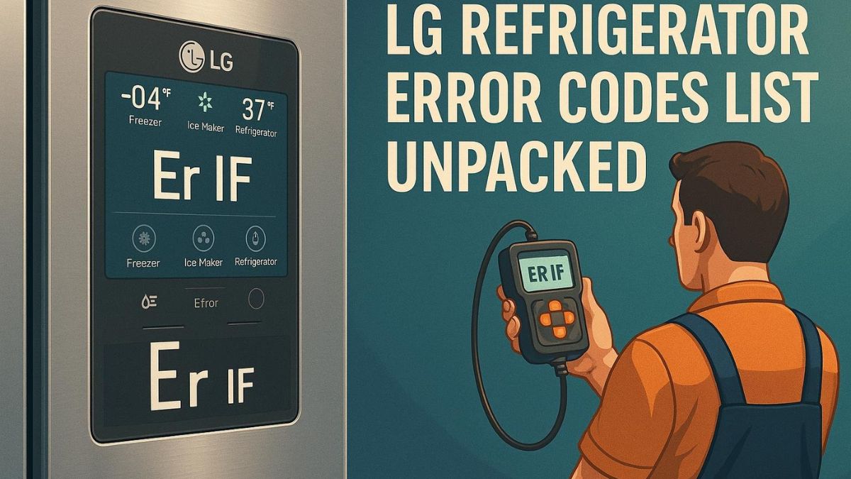 Bảng mã lỗi tủ lạnh LG Inverter