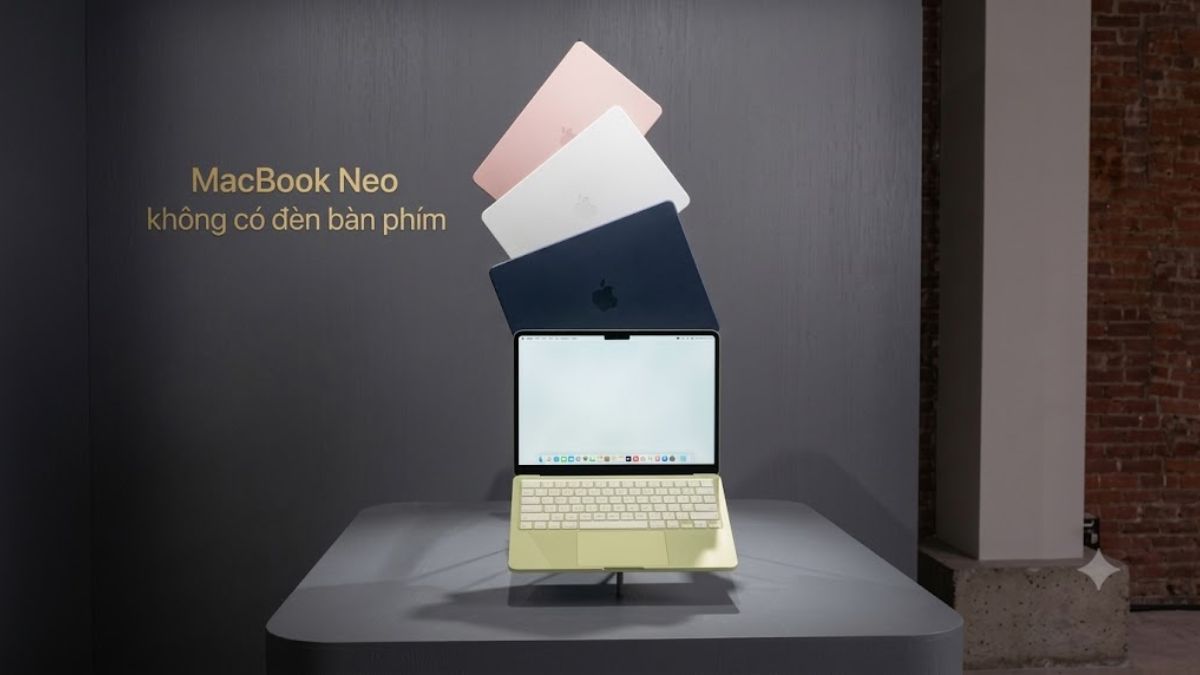MacBook Neo có đèn bàn phím không?