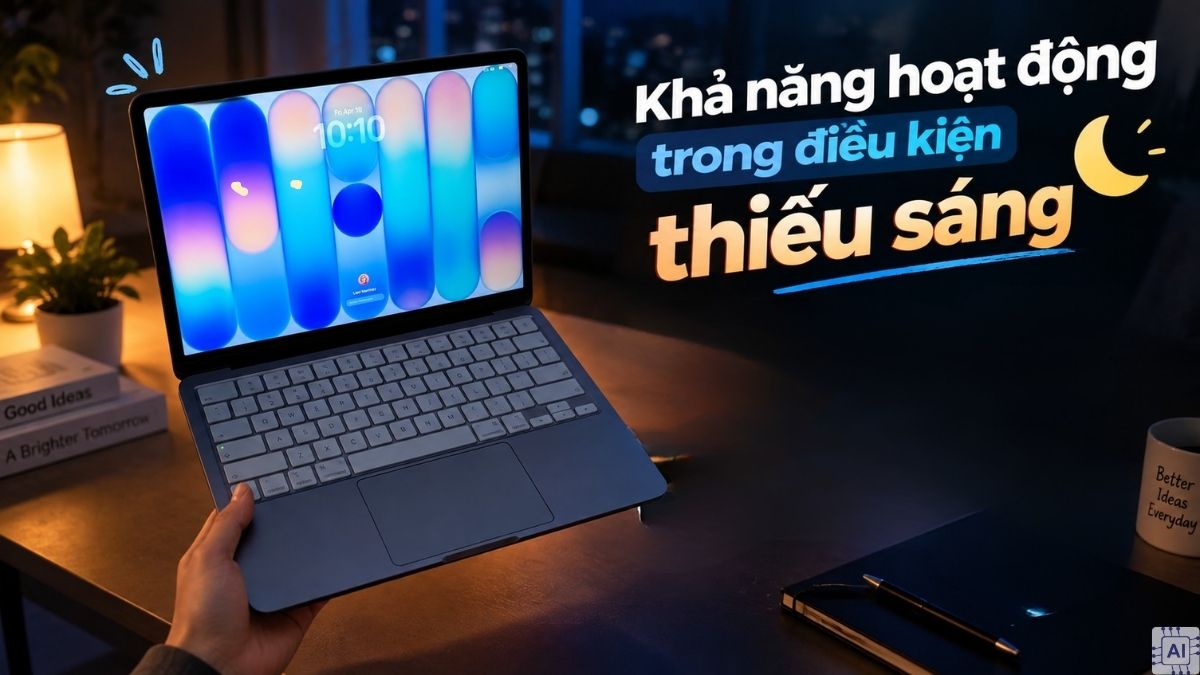 Khả năng hoạt động trong điều kiện thiếu sáng