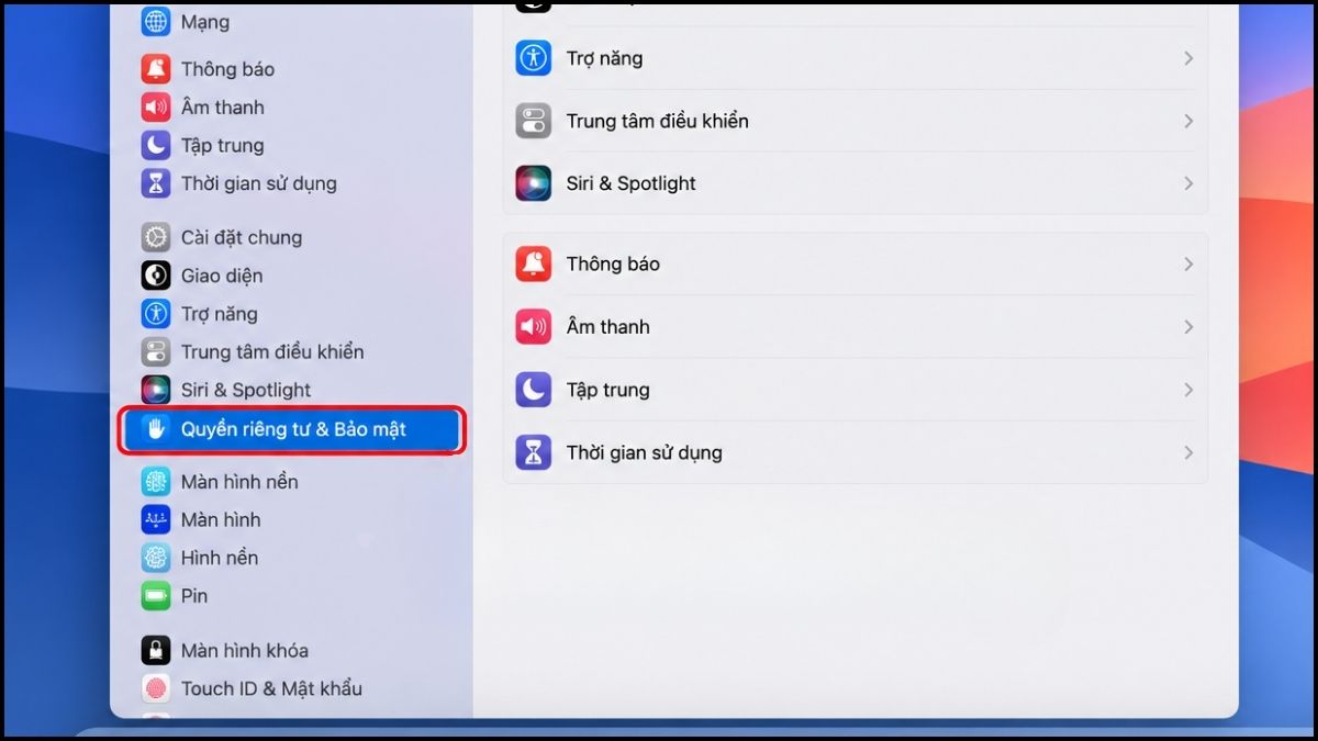Cách bật và bảo mật camera trên MacBook Neo bước 3