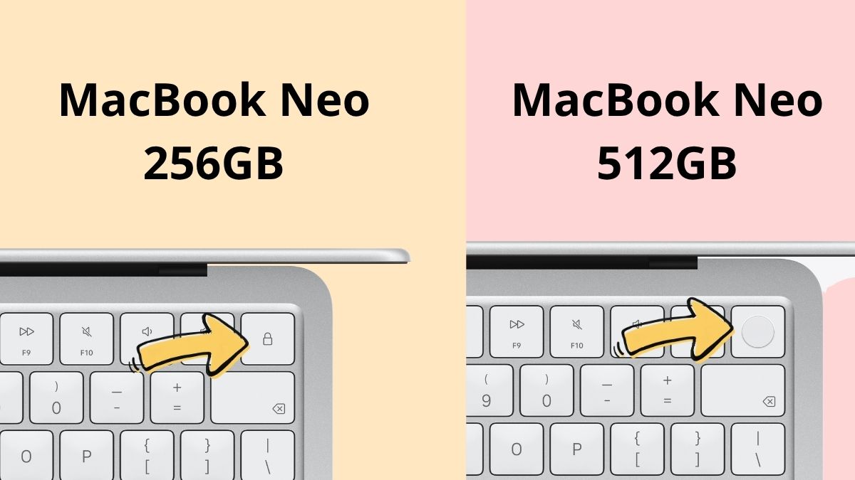 MacBook Neo có Touch ID không?