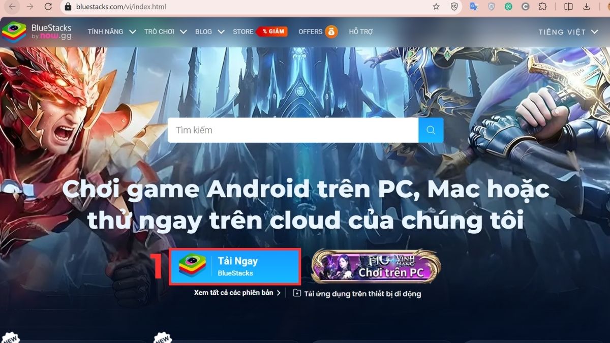 Hướng dẫn tải và cài đặt BlueStacks trên máy tính