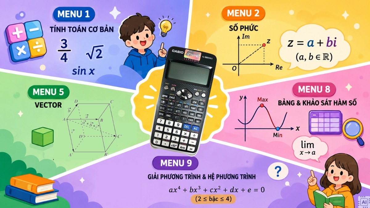 Mẹo sử dụng nút MODE hiệu quả 