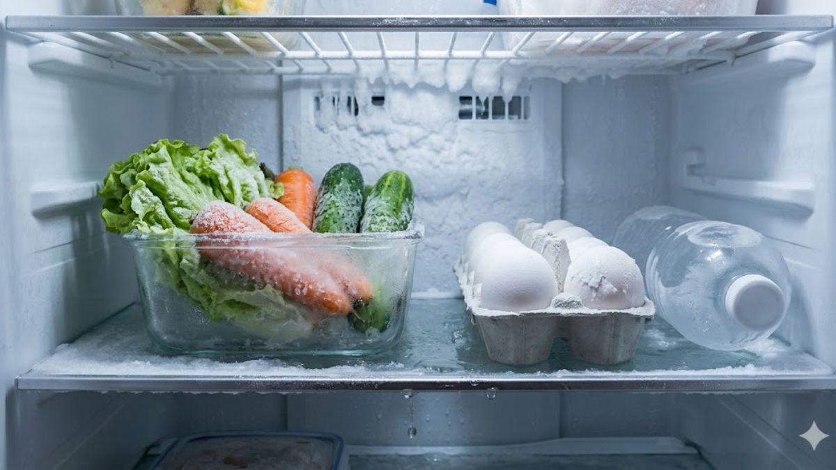 Dấu hiệu nhận biết ngăn mát tủ lạnh bị đóng đá