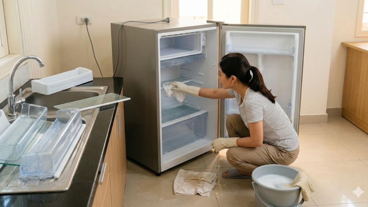 Xả đông và vệ sinh dàn lạnh
