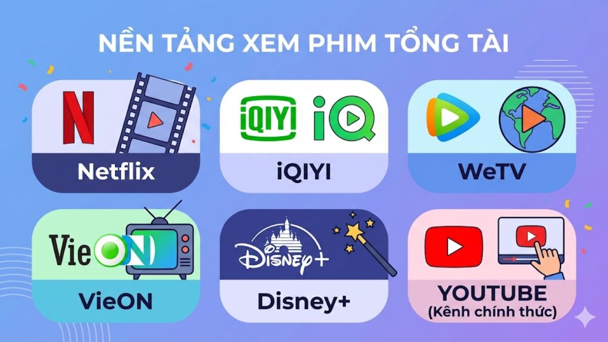 Nền tảng xem phim tổng tài 