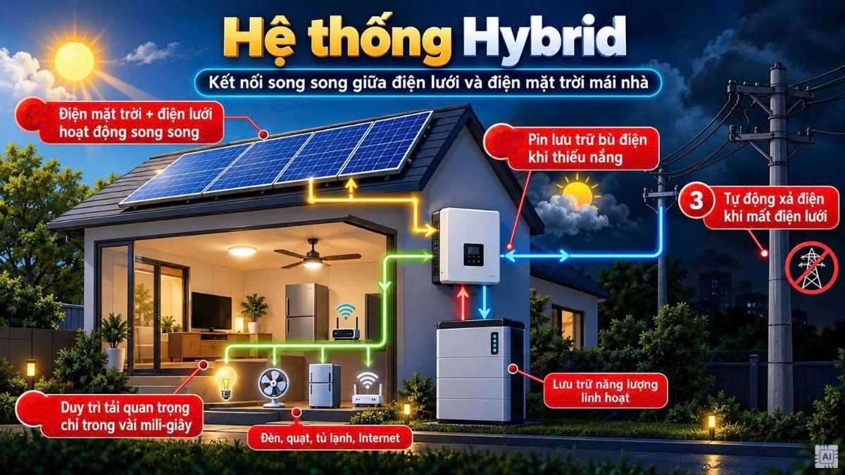 Ứng dụng pin lưu trữ