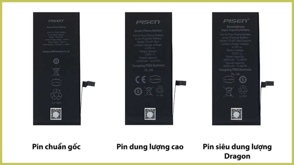Kinh nghiệm thay pin Pisen
