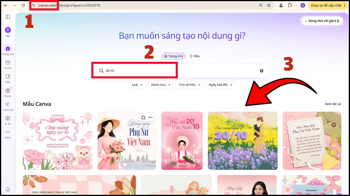 Hướng dẫn tải hình ảnh 20/10 miễn phí