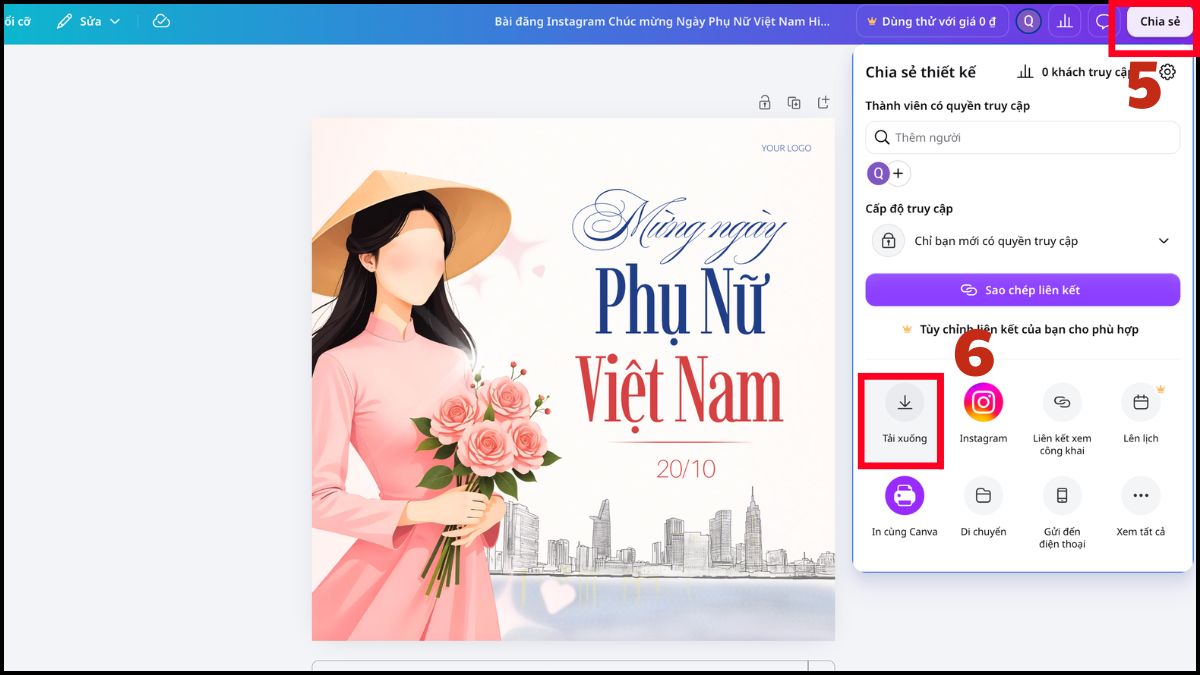 Hướng dẫn tải hình ảnh 20/10 bước 3