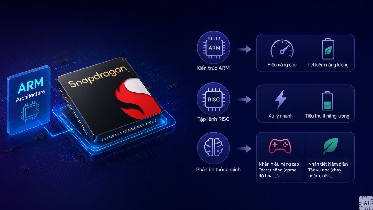 Kiến trúc ARM trong chip Snapdragon