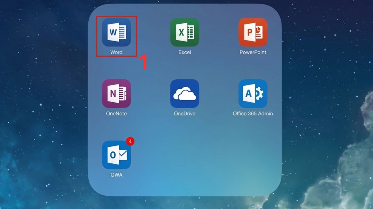 Hướng dẫn sử dụng Word trên iPad 