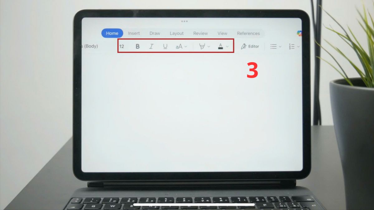Định dạng chữ trong Word