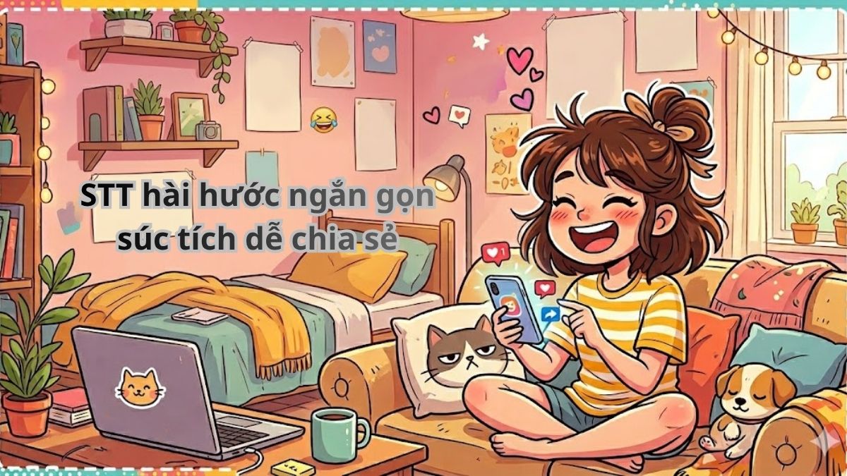 STT hài hước ngắn gọn