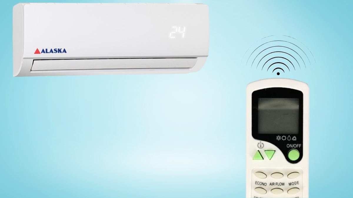 Tần số điều hòa Alaska trên remote đa năng phổ biến