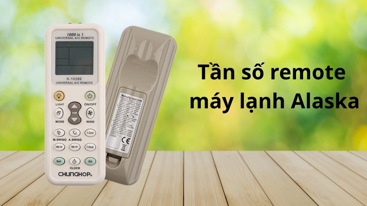 Tần số remote máy lạnh Alaska và cách dò chuẩn xác
