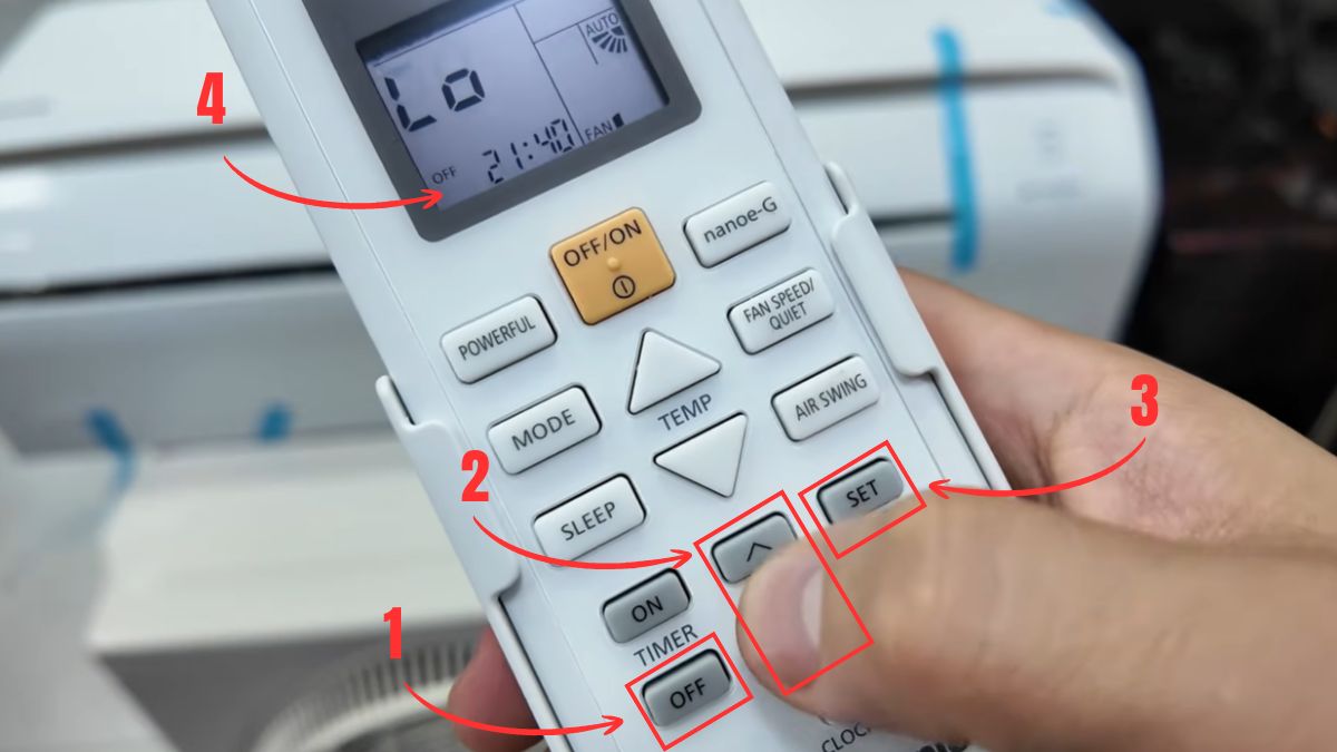 Sử dụng tính năng hẹn giờ