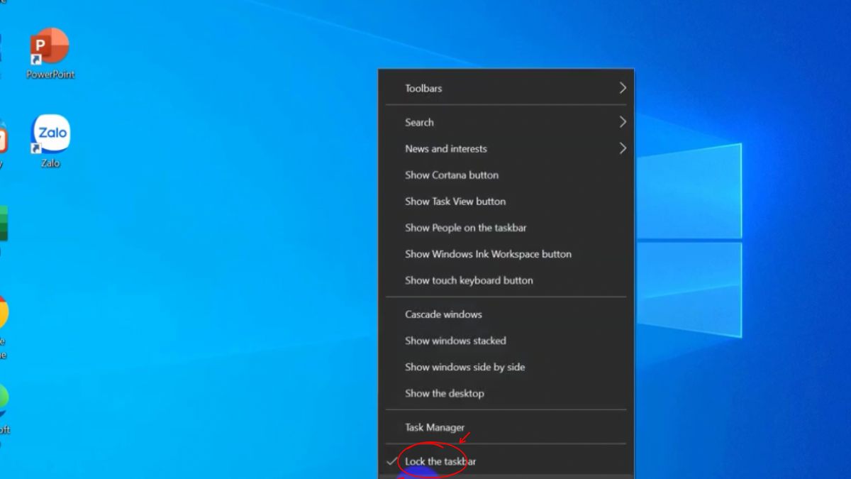 Công cụ và mẹo nâng cao cho thanh Taskbar