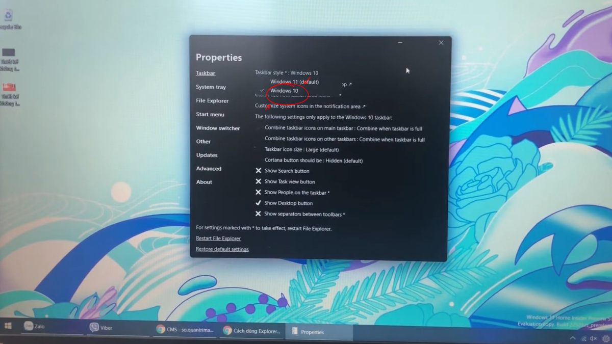 Chọn Windows 10