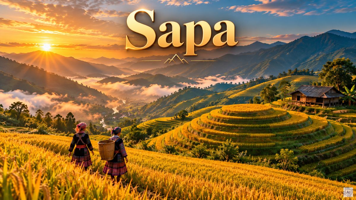 Tháng 10 du lịch ở Sapa
