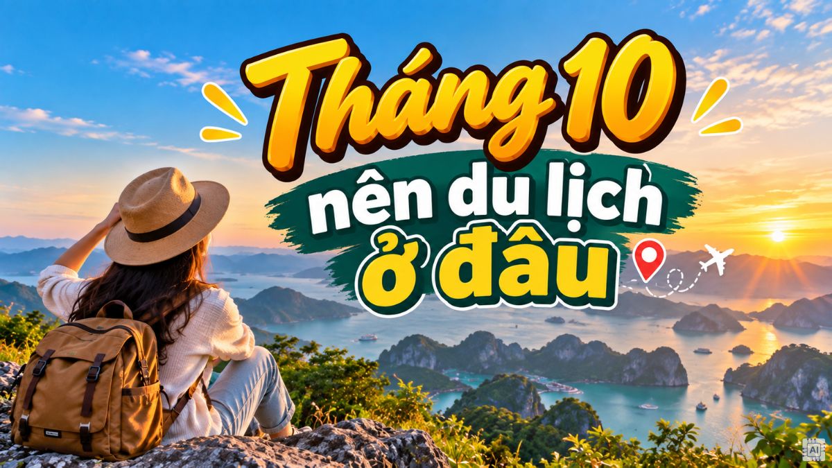 Tháng 10 nên du lịch ở đâu? Top điểm đến không nên bỏ lỡ