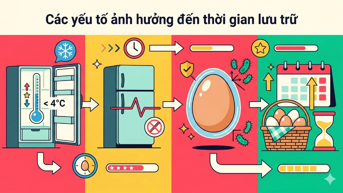 Cách bảo quản trứng trong tủ lạnh đúng chuẩn