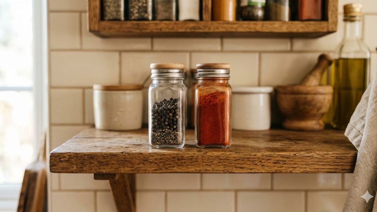 Gia vị khô (tiêu, ớt bột) – Dễ vón cục do ẩm