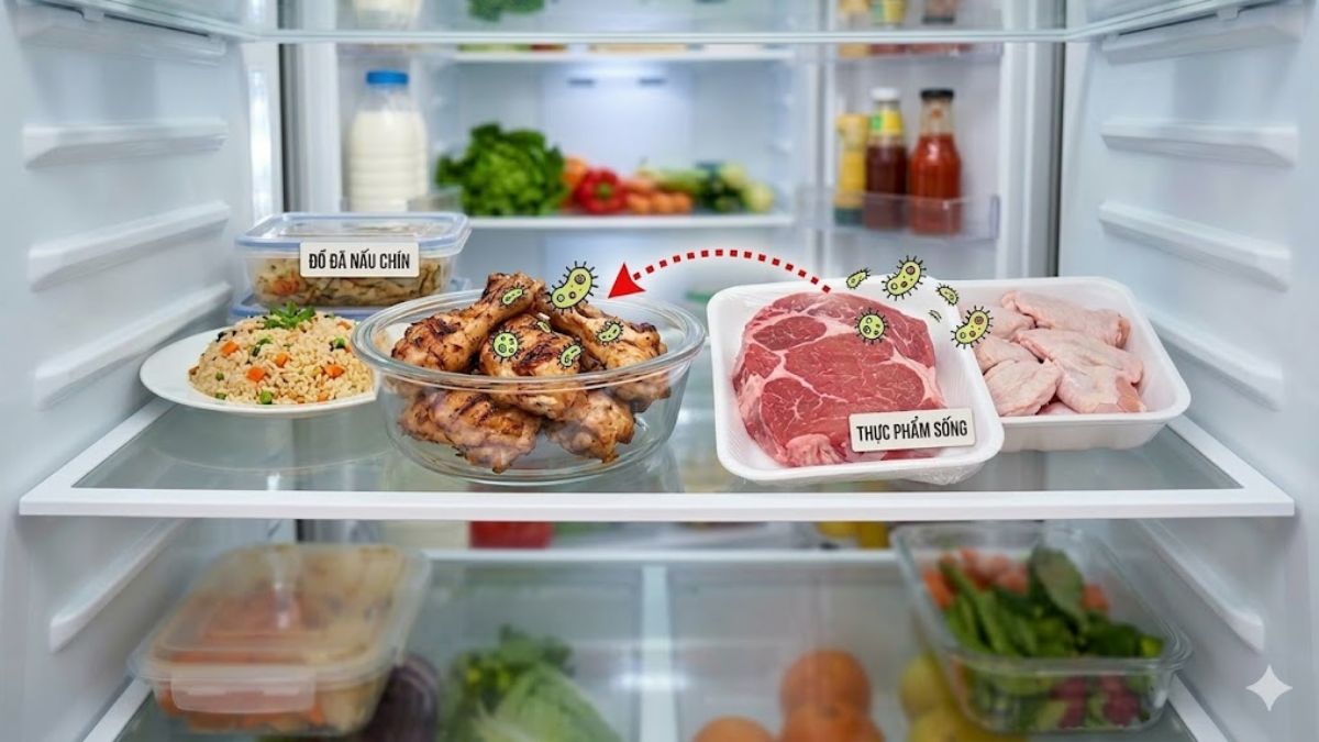 Những sai lầm phổ biến khi bảo quản thực phẩm trong tủ lạnh