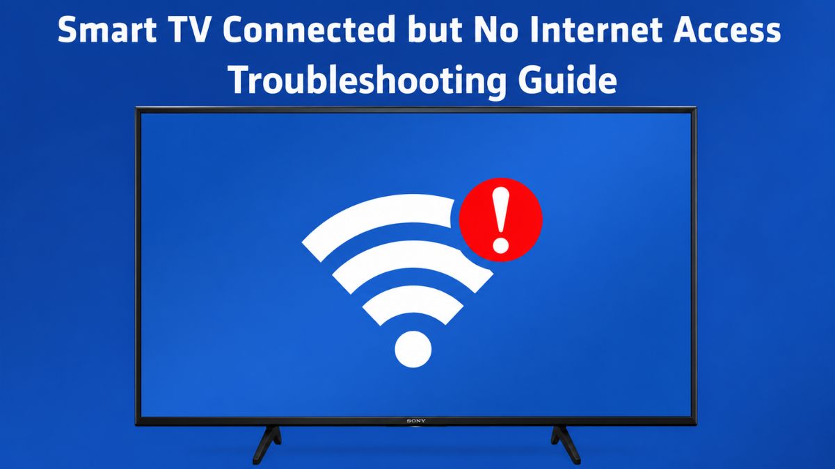 Xử lý trường hợp tivi đã kết nối WiFi nhưng không vào được internet