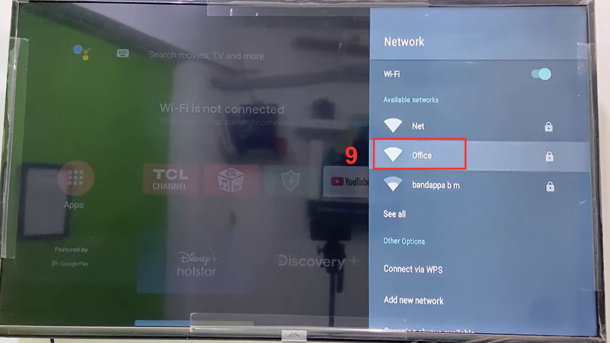 Click vào tên điểm phát sóng