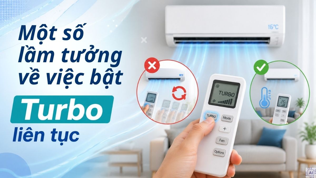 Một số lầm tưởng về việc bật Turbo liên tục