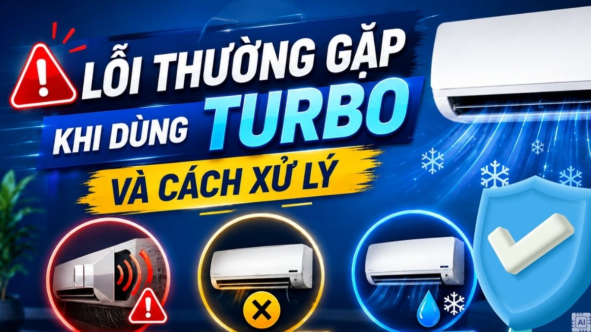 Lỗi thường gặp khi dùng Turbo
