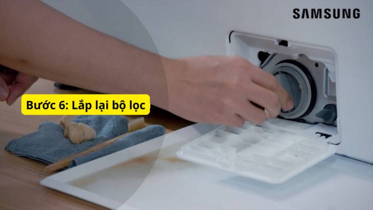 Lắp lại bộ lọc