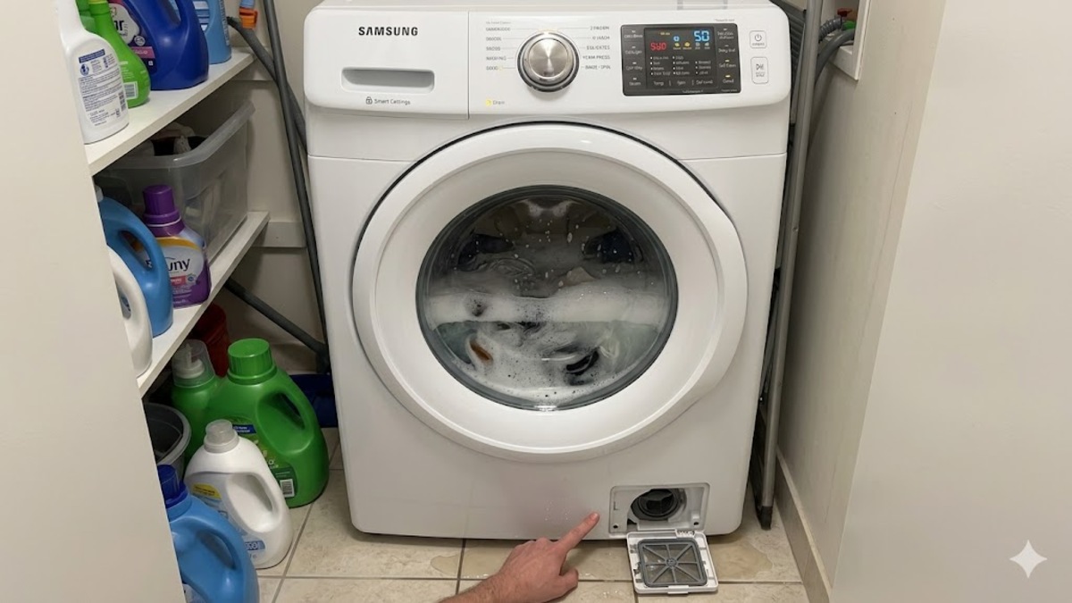 Nước không thoát hoặc thoát chậm