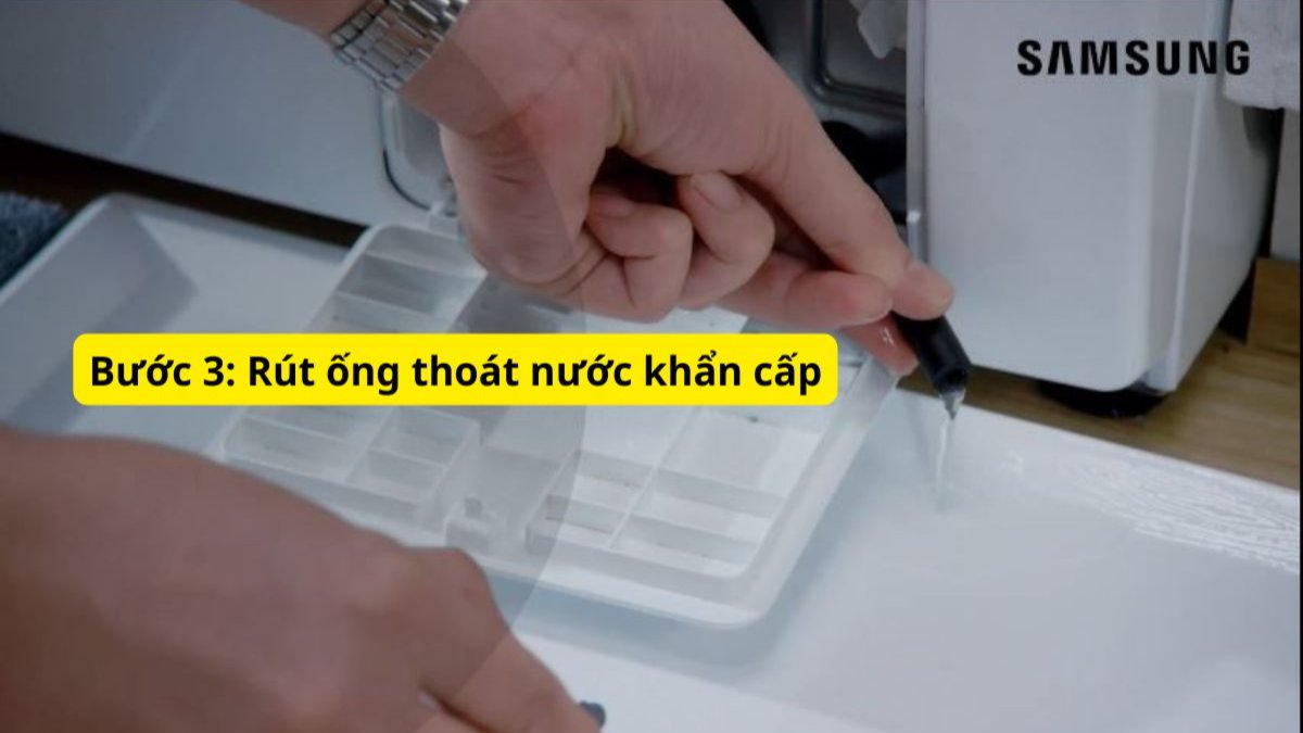 Rút ống thoát nước khẩn cấp