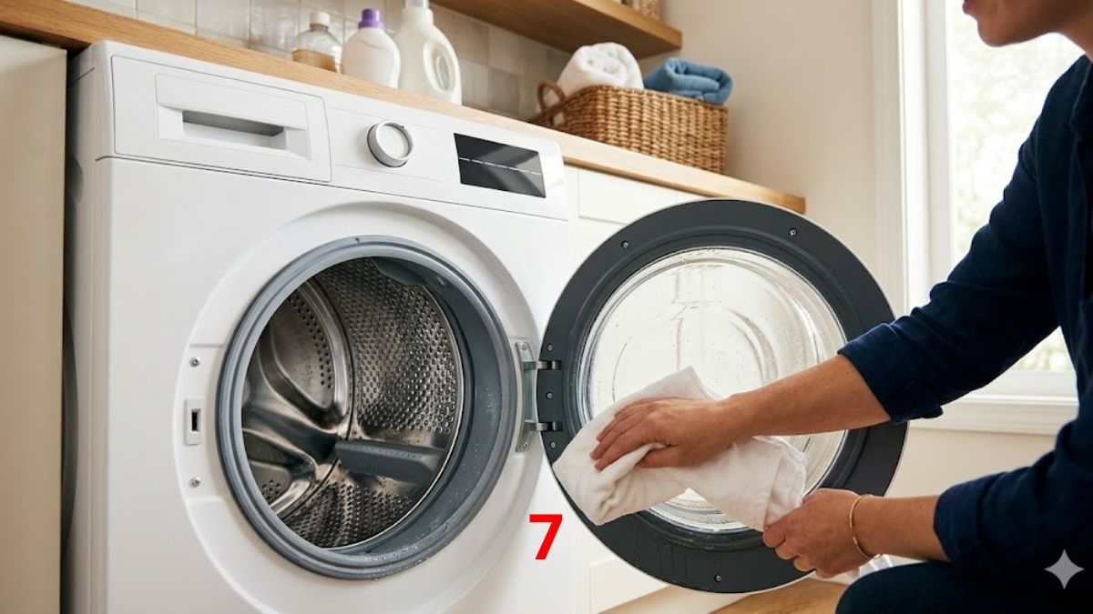 Lau khô và để máy thông thoáng sau khi vệ sinh