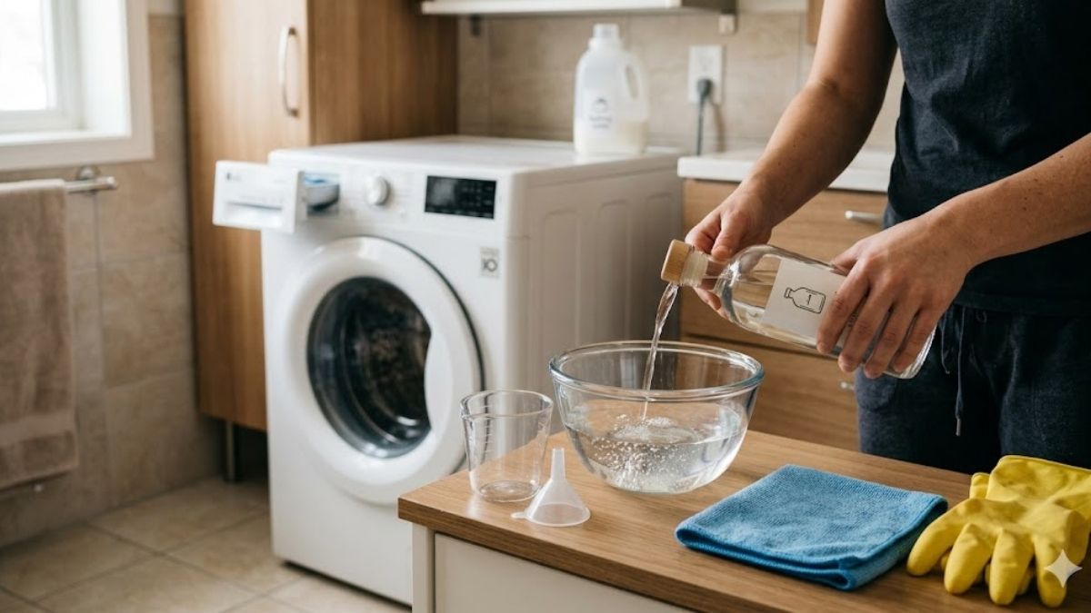 Cách vệ sinh lồng máy giặt bằng nguyên liệu tự nhiên tại nhà