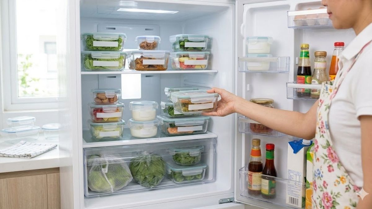 Cách bảo quản thực phẩm trong tủ lạnh đúng cách sau khi vệ sinh