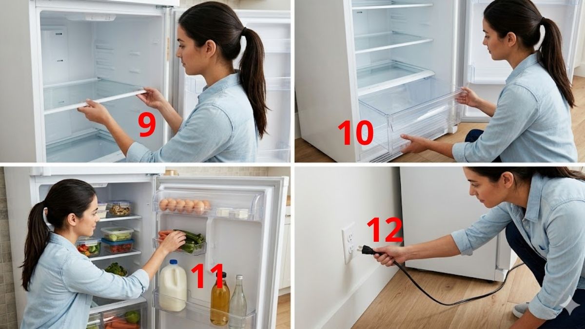 Lắp lại các bộ phận