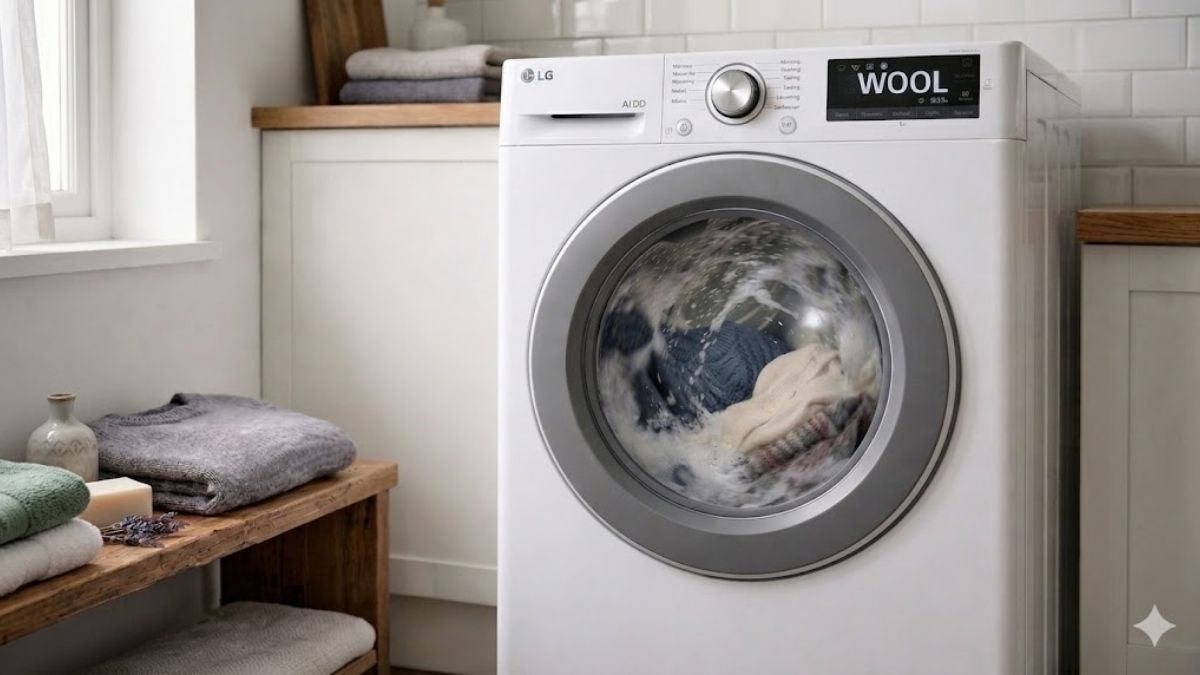 Chuyển động giặt nhẹ nhàng tránh co rút