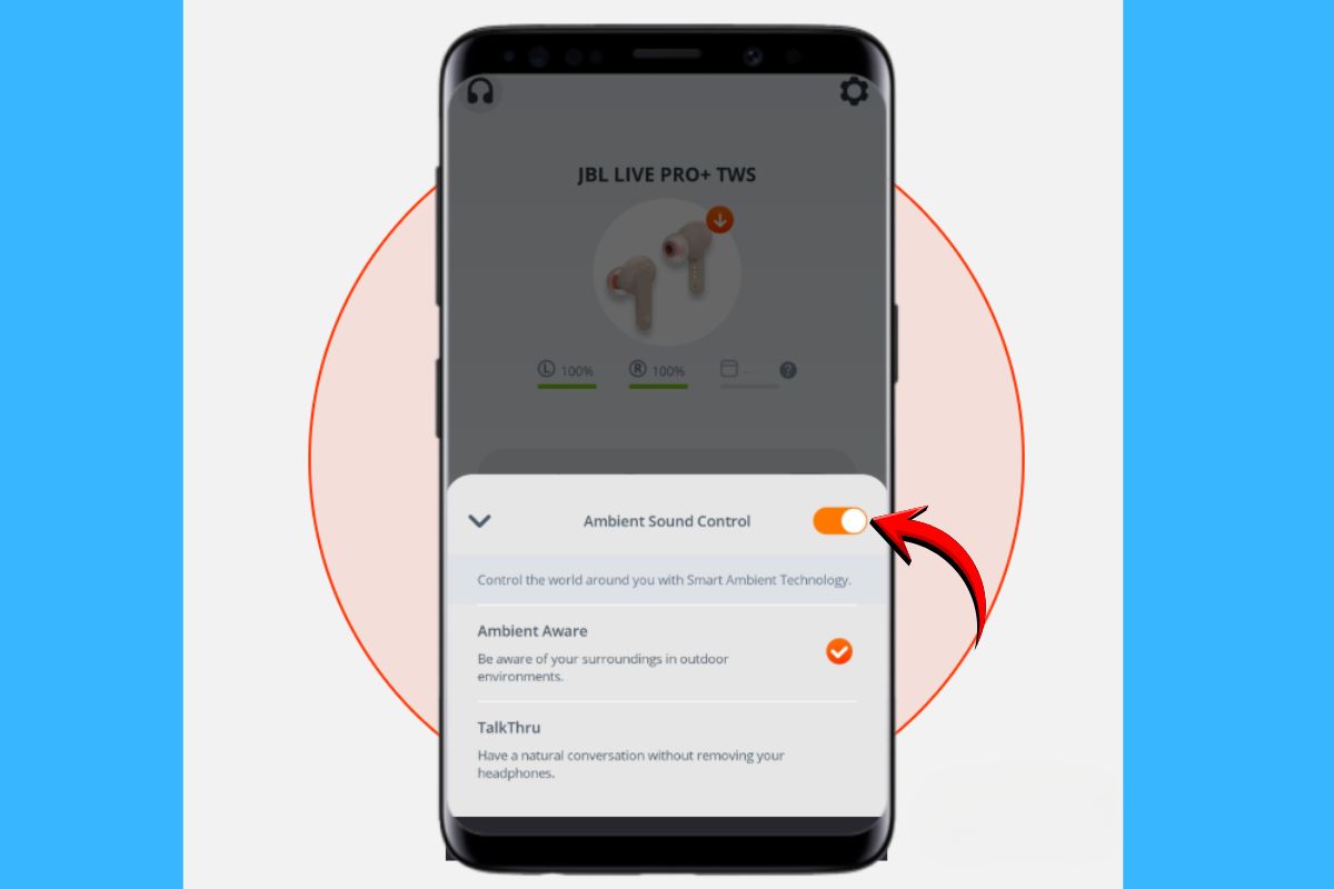 Ứng dụng JBL Headphones