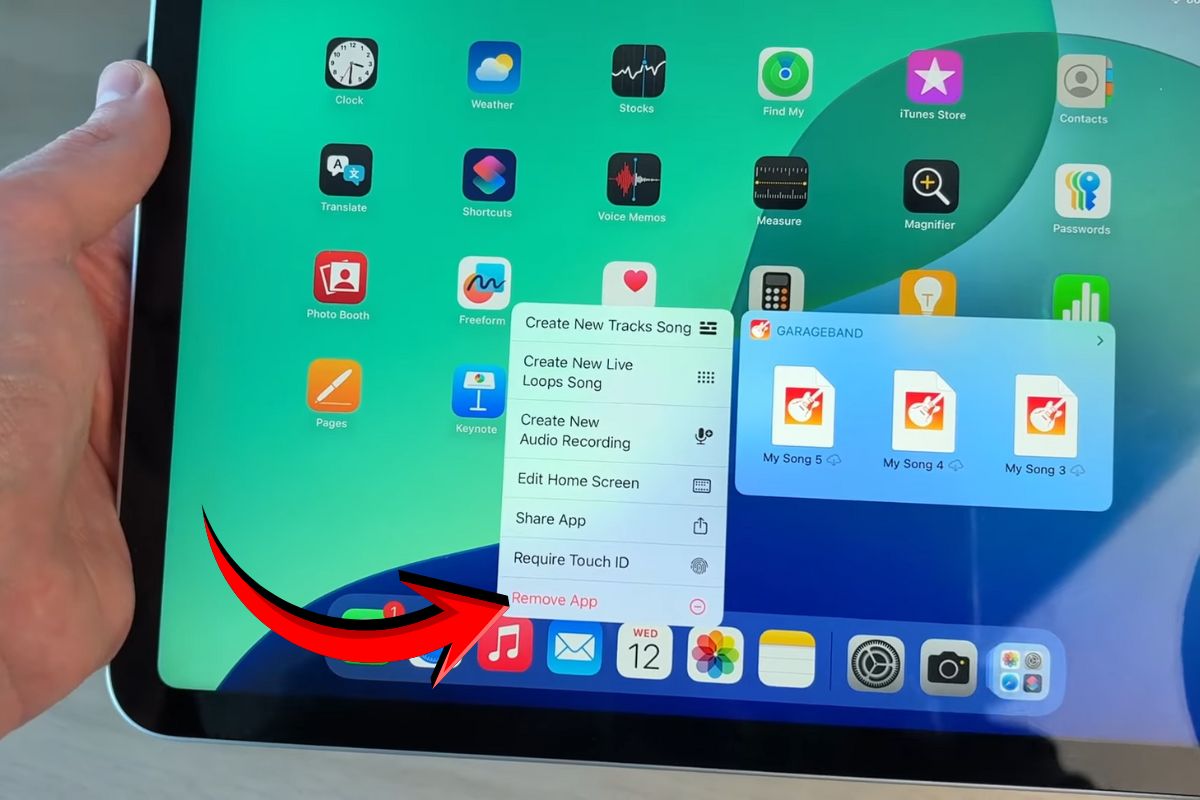Xóa các ứng dụng không cần thiết, giải phóng dung lượng giúp iPad hết lag