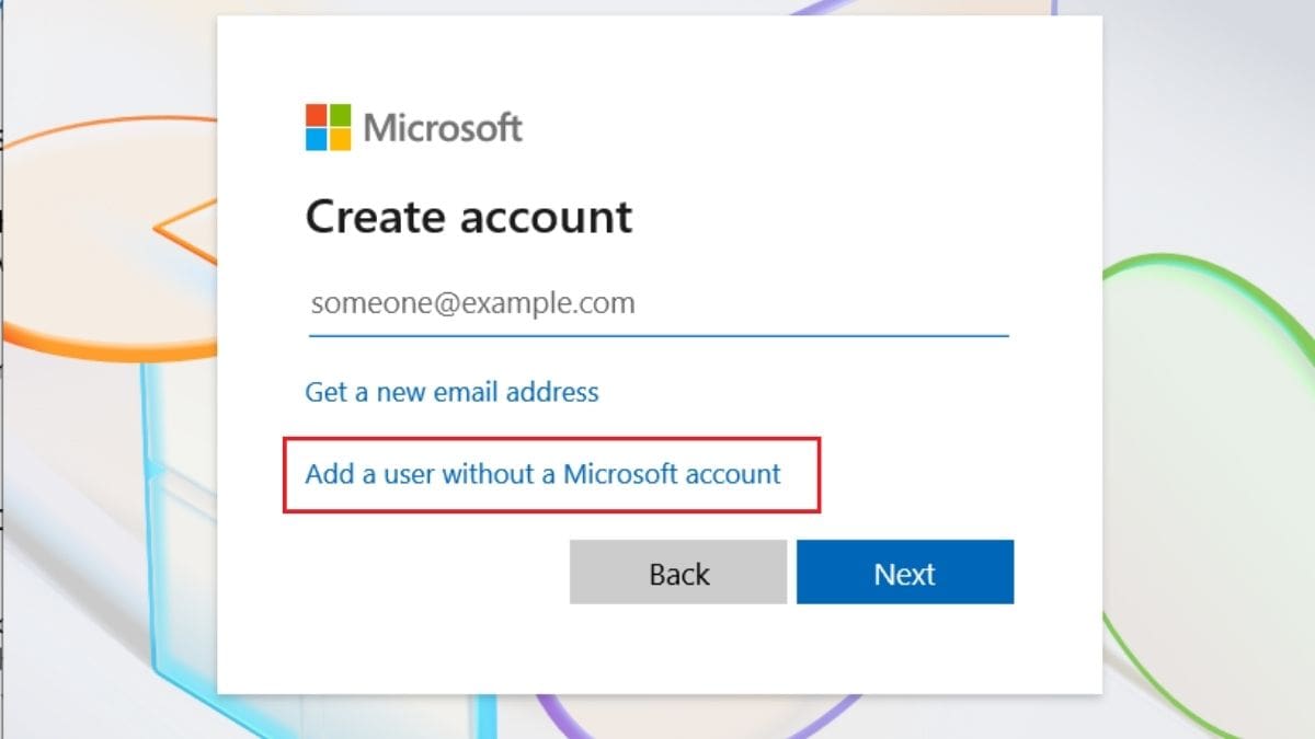 Cách tạo user trong Win 10 trong Windows Settings bước 5 (Hình minh họa)