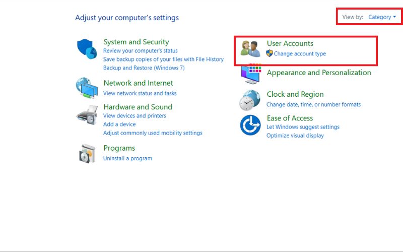 Cách tạo user trong Win 10 bằng User Account bước 2 (Hình minh họa)
