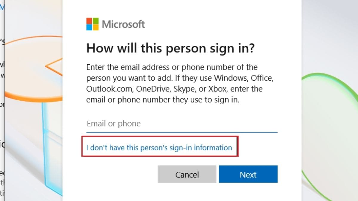 Cách tạo user trong Win 10 bằng User Account bước 5 (Hình minh họa)