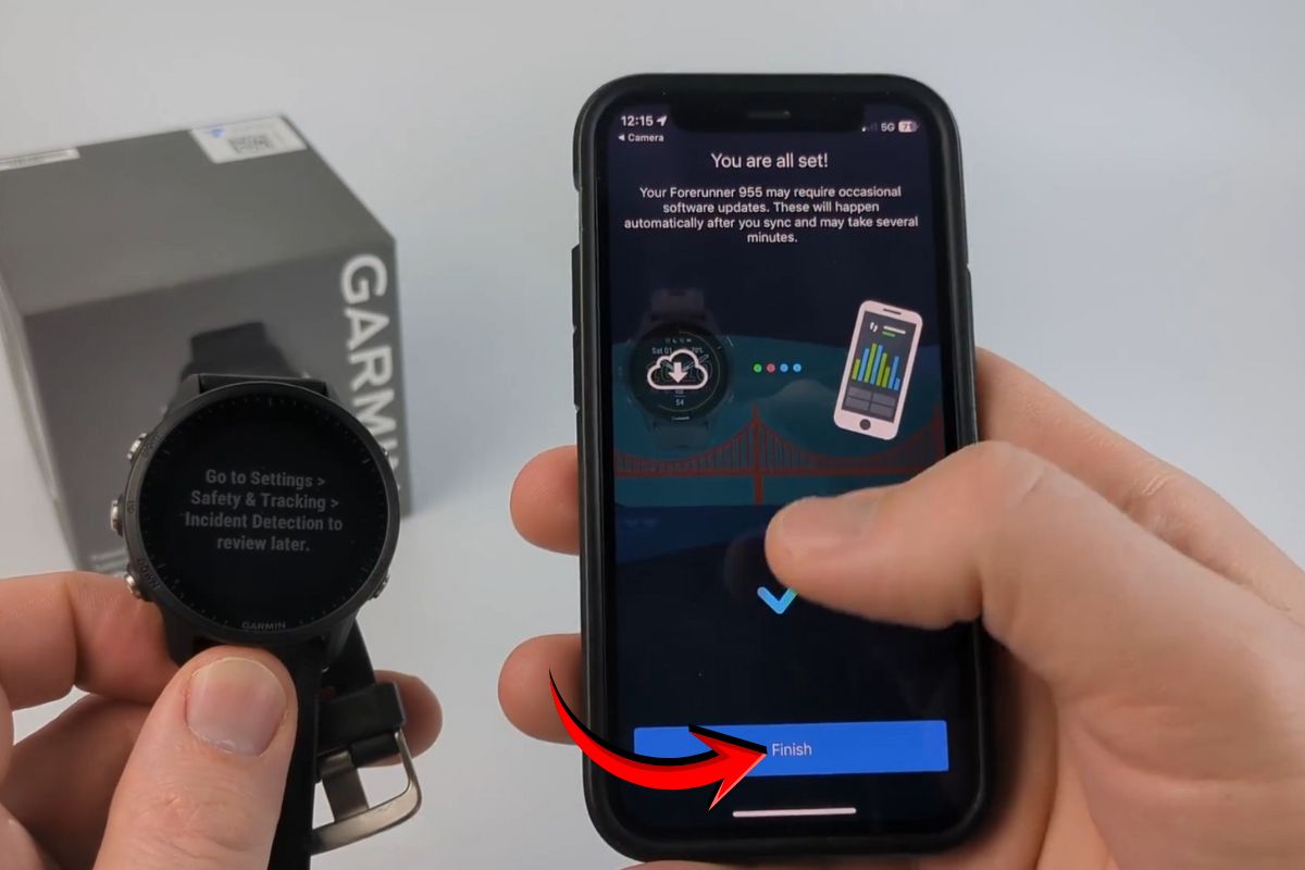 Cách cài đặt đồng hồ garmin kết nối và thao tác sử dụng-16