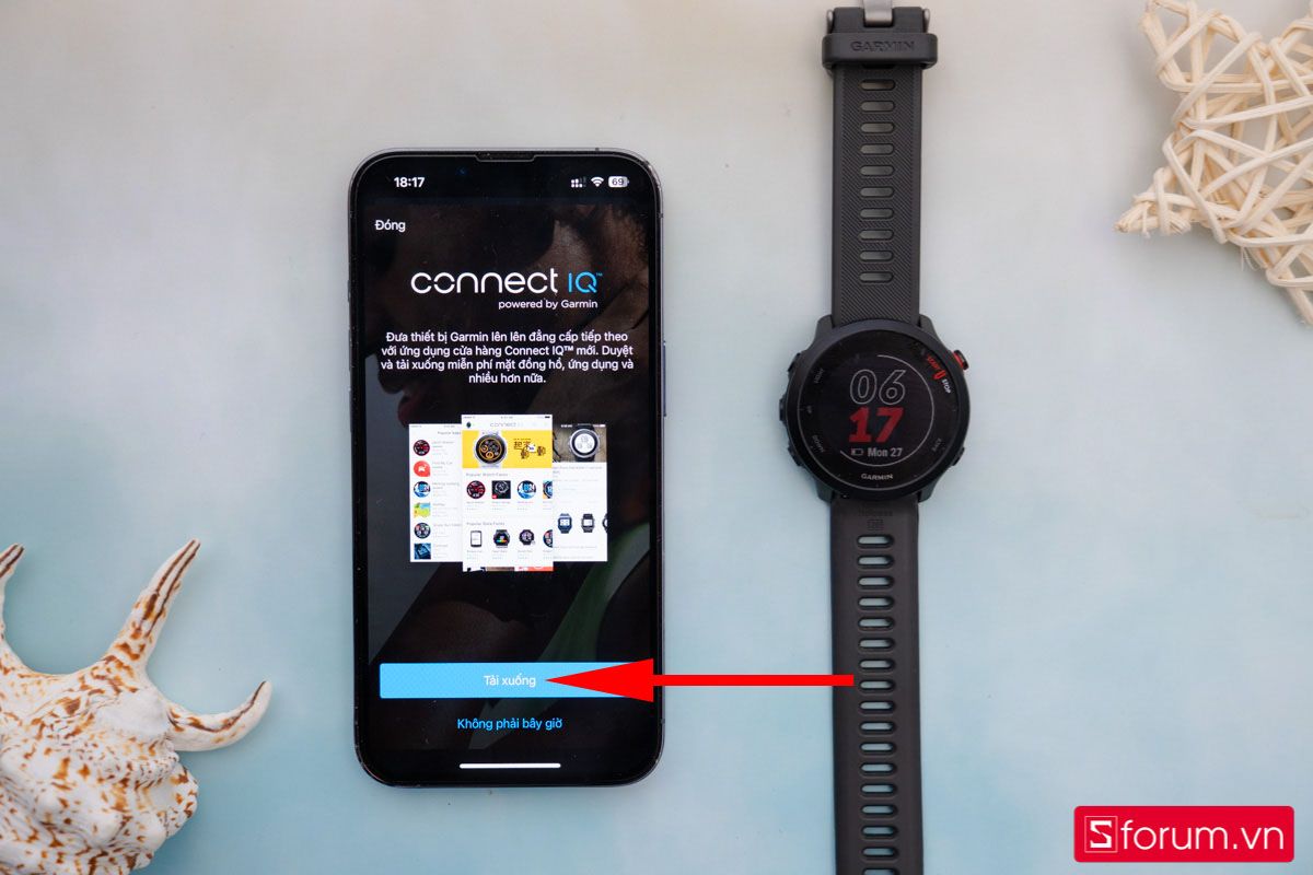 Cách cài đặt đồng hồ garmin kết nối và thao tác sử dụng-22